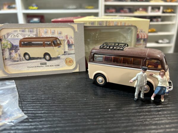 Chenard & Walcker - Mini bus vitré - Corgi 1/43 – Image 2