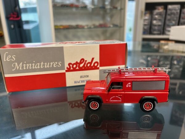 Land Rover Defender Pompier Solido 1/43