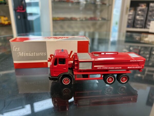Pompier Camion Citerne Grande Capacité 1/60
