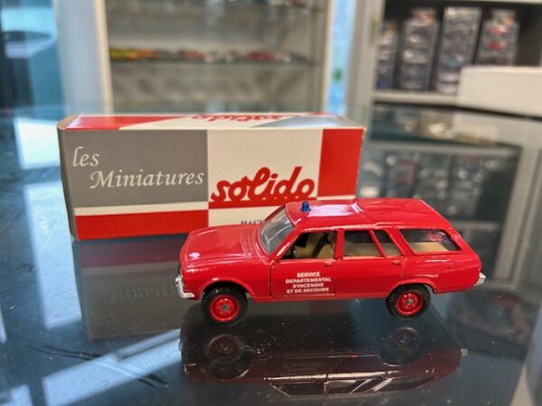 Peugeot 504 Dangel 4x4 Pompier Solido 1/43