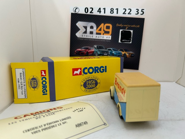 Camionnette Berliet GLR Box Van vers 1955 1/68 – Image 3