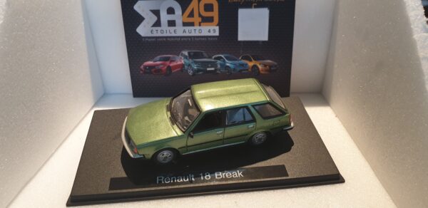 Renault 18 Break Vert Metal 1/43 Norev