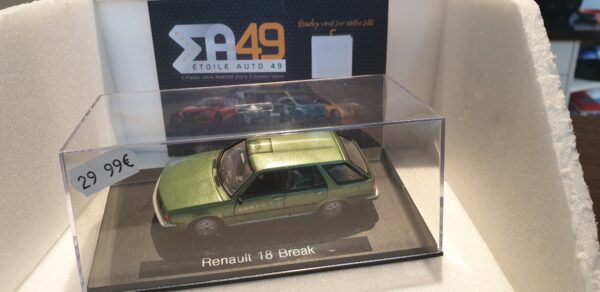 Renault 18 Break Vert Metal 1/43 Norev – Image 4