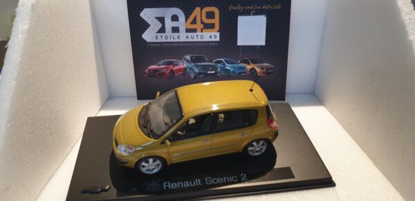 Renault Scenic 2 jaune 1/43