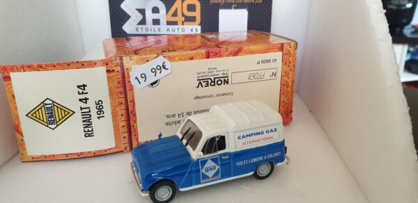 Renault 4 F4 1965 Camping Gaz Norev 1/43