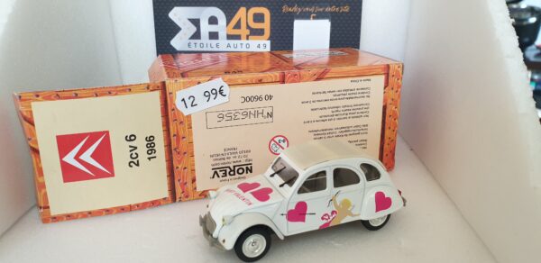 Citroen 2cv Saint Valentin Norev 1/43