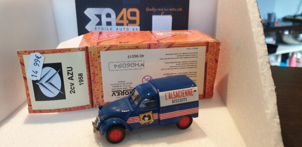 Citroen 2cv AZU L'alsacienne NOREV 1/43