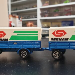 Camion Majorette Saviem Sernam avec Remorque 1/100