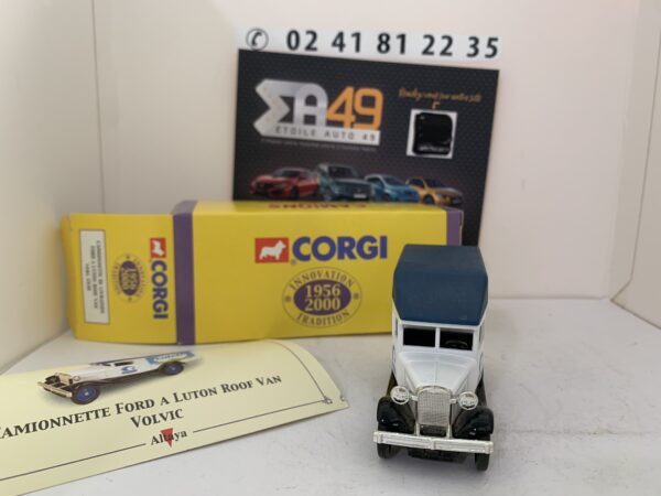 Camionnette Ford A Luton Roof Van Volvic Corgi 1/40 – Image 2