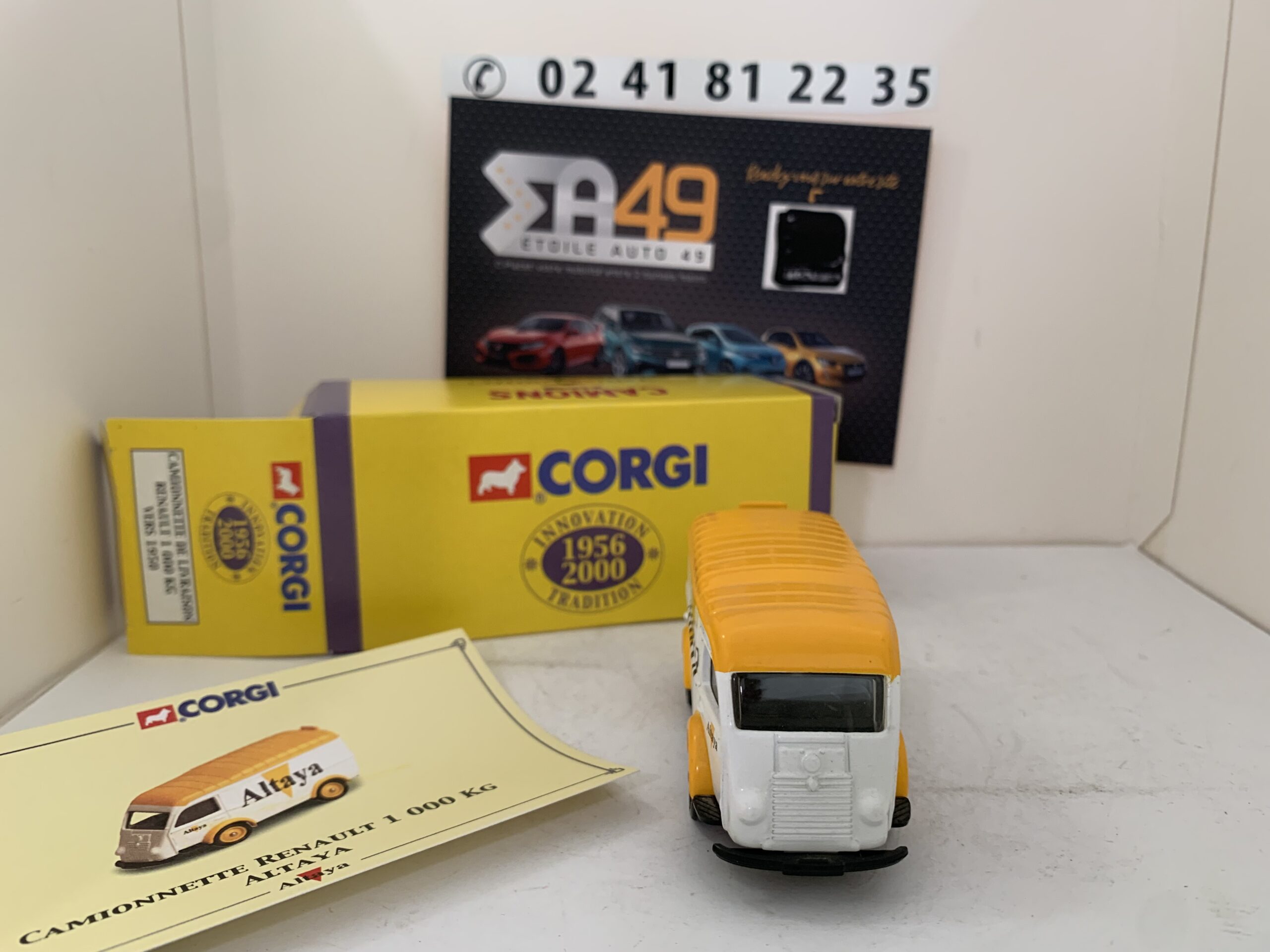 Camionnette Renault 1000 Kg Altaya Corgi 1/55 – Image 3