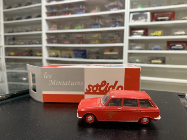 Peugeot 204 Break Pompiers Solido 1/43