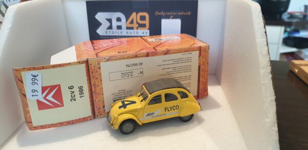 Citroen 2 Cv 6 ADP Flyco 1986 Norev 1/43