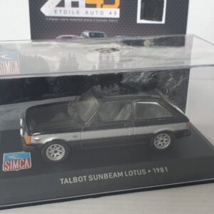 Talbot Sunbeam lotus " Bandes grises "1981 1/43