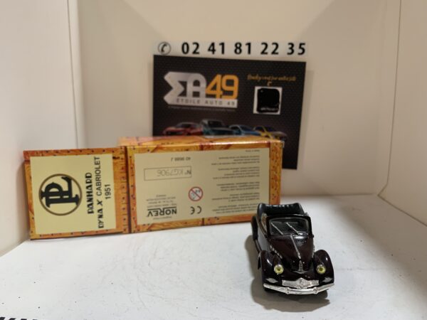 Panhard Dyna x cabriolet 1951 Norev 1/43 – Image 2