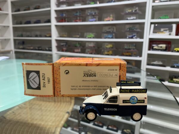 2CV AZU 1957 Télévision Norev 1/43