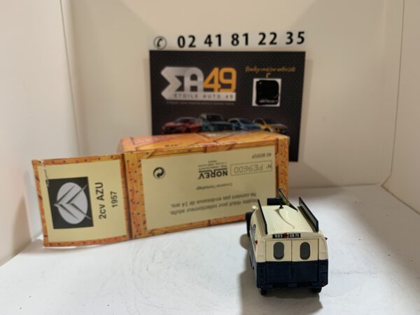 2CV AZU 1957 Télévision Norev 1/43 – Image 3