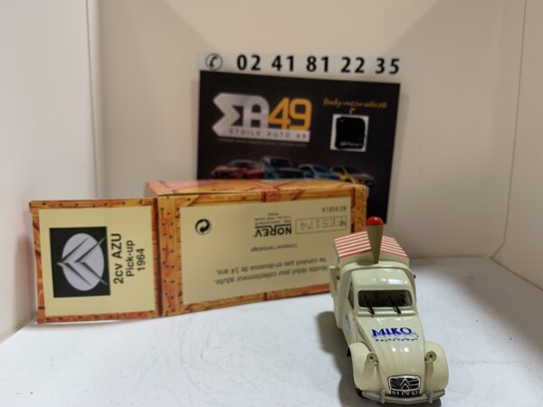 Citroen 2CV AZU Pick-Up Glaces 1964 Norev 1/43 – Image 2