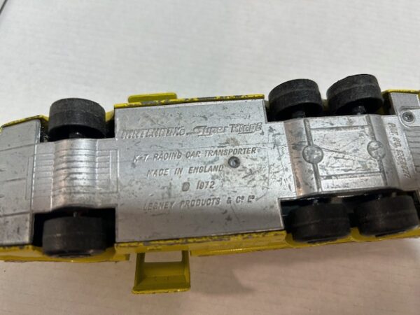 Matchbox Super Kings K-7 Racing Car Transporter 1972 – Image 4
