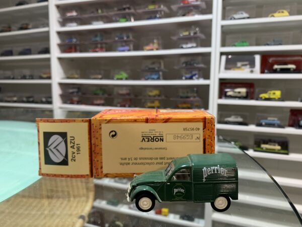 Citroen 2CV AZU 1961 Perrier Norev 1/43