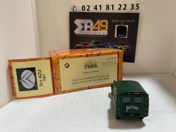 Citroen 2CV AZU 1961 Perrier Norev 1/43 – Image 3