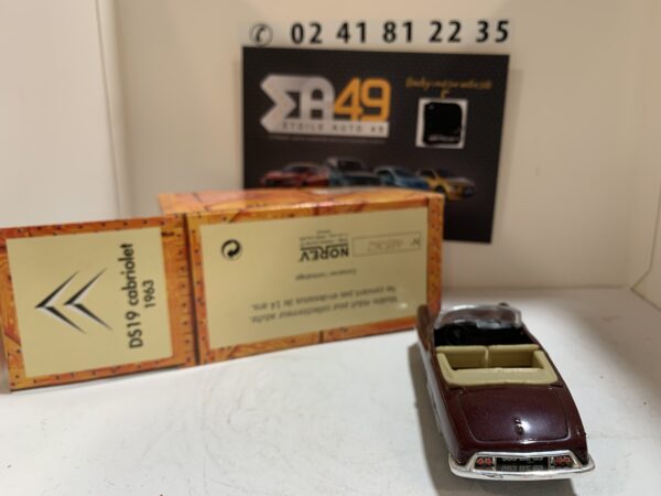 Citroen DS19 Cabriolet 1963 Norev 1/43 – Image 3