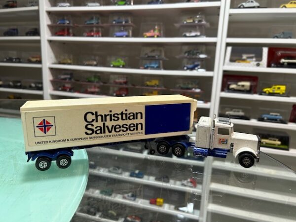 Matchbox Super Kings Peterbilt Truck 1978 "Christian Salvesen"