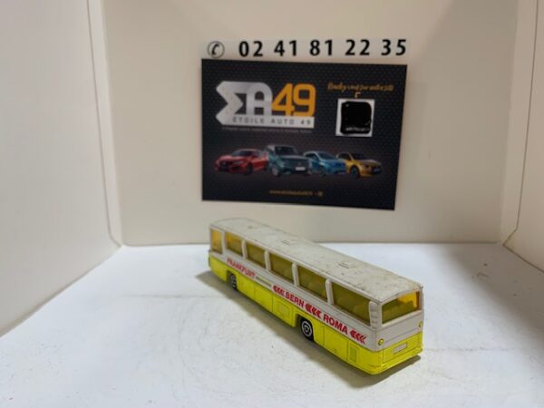 Bus Frankfurt Bern Roma jaune Majorette 1/87 – Image 5