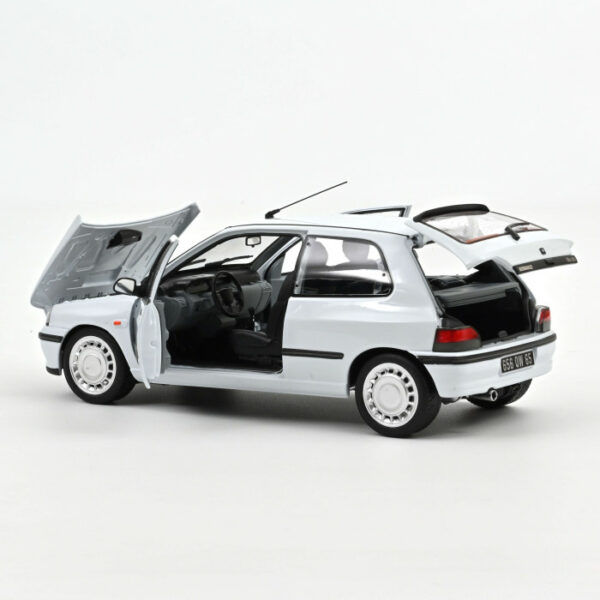 Renault Clio 16S 1991 Blanche 1/18 Norev – Image 2