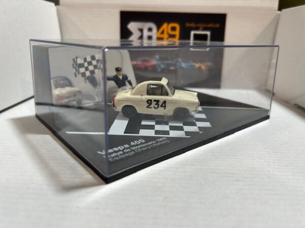 Piaggio - Vespa 400 N 234 Rally Monte Carlo 1959 Chavy - Ulleberg 1/43 – Image 3