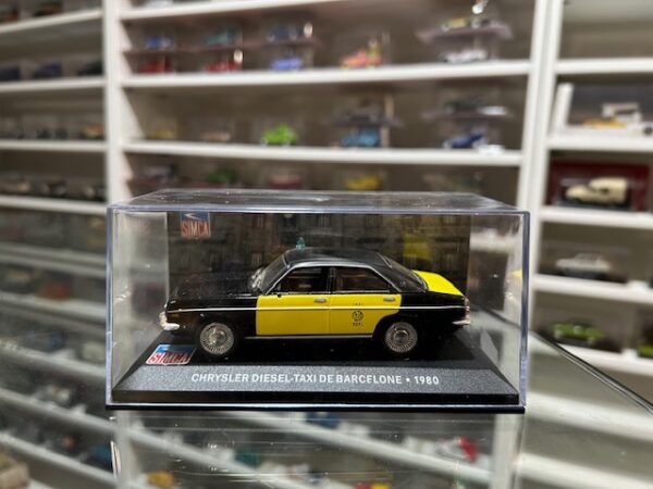 Chrysler Diesel Taxi de Barcelone 1980 1/43