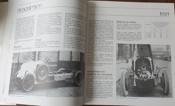 Livre Dossiers Chronologiques Renault - 1924 1933 – Image 5
