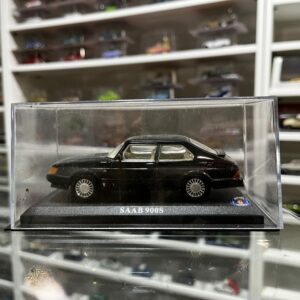 Saab 900s noir coupé 1/43