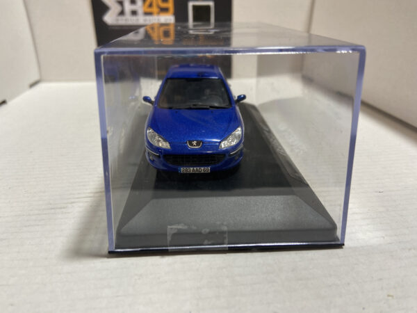 Peugeot 407 5p bleue 1/43 – Image 3