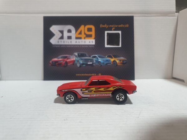 Chevrolet Camaro 67 Blackwall 1/64 Hotwheels 1982