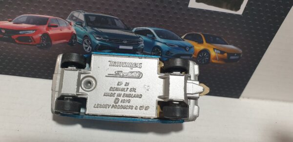 Renault 5 TL Grise Matchbox Superfast n°21 Bleue – Image 5