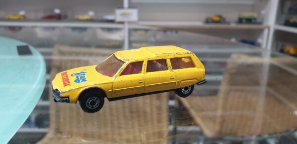 Citroen CX Matchbox N°12 jaune Team Matchbox