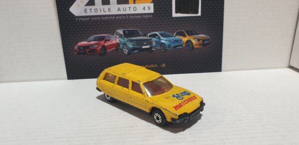 Citroen CX Matchbox N°12 jaune Team Matchbox – Image 6