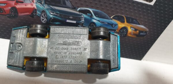 Matchbox lesney Superfast N°85 Saab Sonett III 1973 – Image 4