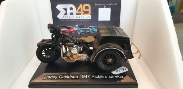 Harley Davidson 1947 Rickie's Service Maisto 1/18