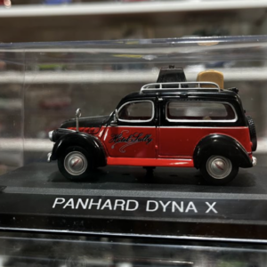 Panhard Dyna X Rouge et Noir 1/43