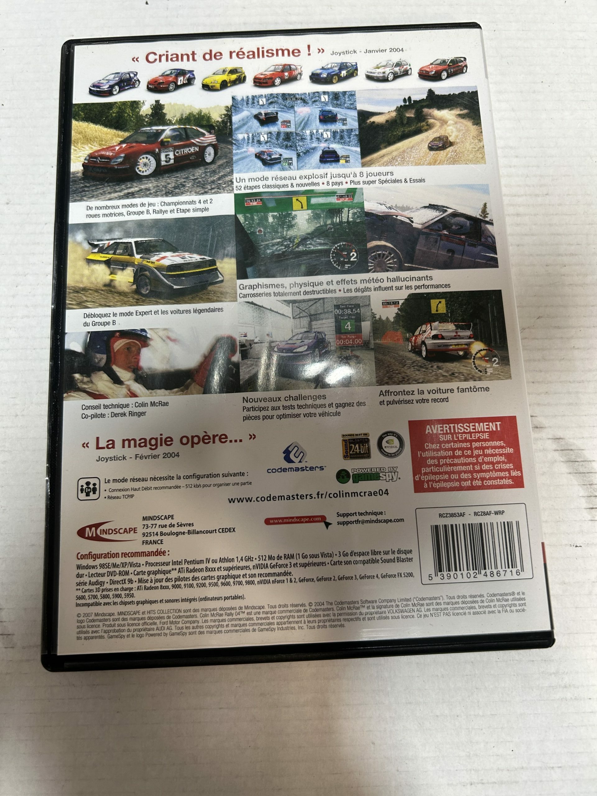 Colin Mc Rae Rally 04 Jeu PC – Image 2