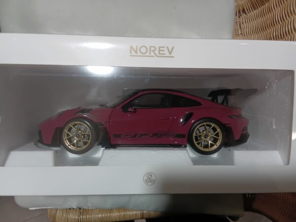 Porsche 911 GT3 RS Pack Weissach 2022 Ruby Star 1/18