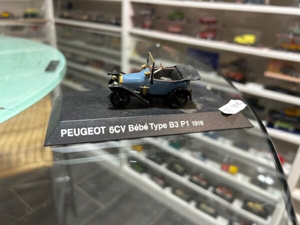 Peugeot 6CV Bébé Type B3 P1 1916 1/43