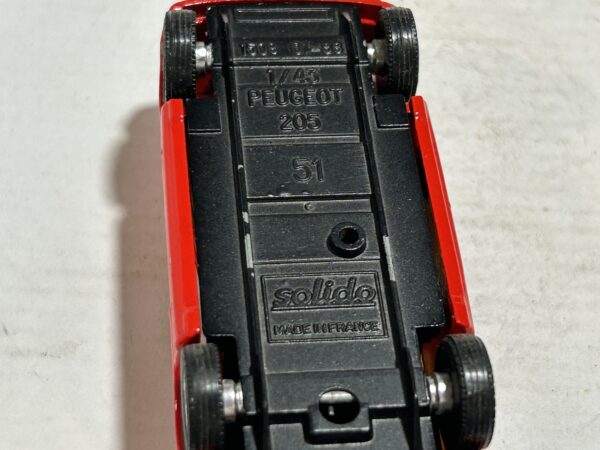 Peugeot 205 Solido 1/43 – Image 4