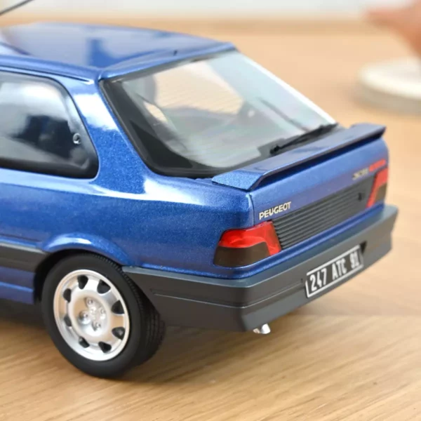 Peugeot 309 GTi 16 1991 Bleu Miami Norev 1/18 – Image 7