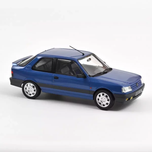 Peugeot 309 GTi 16 1991 Bleu Miami Norev 1/18 – Image 8