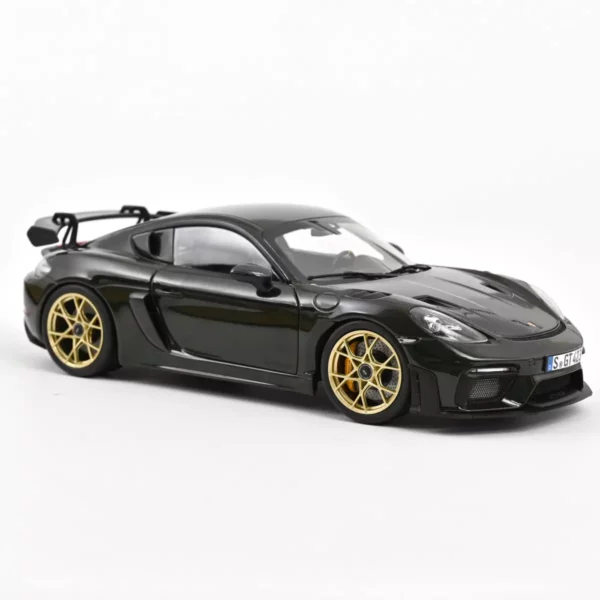 Porsche Cayman GT4 RS avec pack Weissach 2023 Brewster Green 1/18 – Image 8