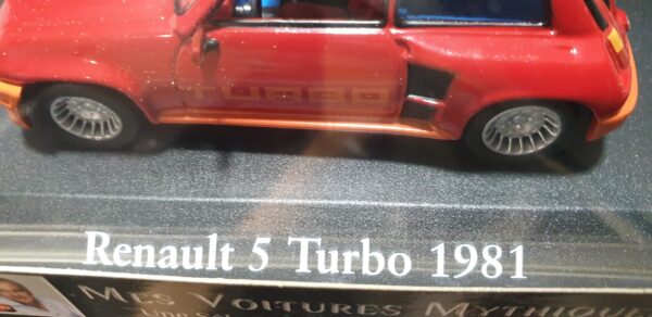 Renault 5 Turbo " Mes Voitures Mythiques Dominique Chapatte " – Image 5