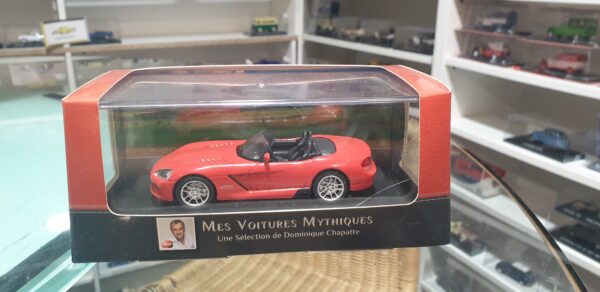 Dodge Viper SRT 10 2003 " Mes Voitures Mythiques Dominique Chapatte " 1/43