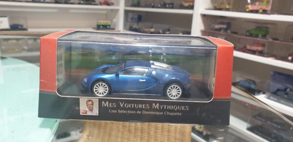 Bugatti Veyron 16.4 2005 " Mes Voitures Mythiques Dominique Chapatte " 1/43